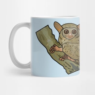 Tarsier cartoon illustration Mug